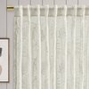 Ricardo Ricardo Chevron 80C/20P Sustainable Unlined Rod Pocket/Back Tab Curtain Panel 04360-70-063-01